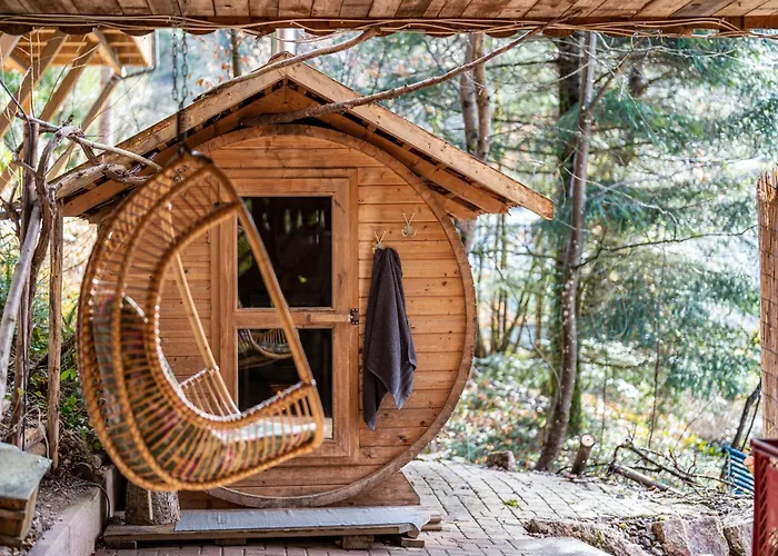 Elisabeth Mit Fasssauna Tatil Evi *